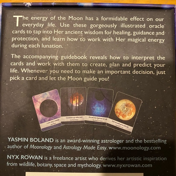 Moonology Oracle Deck by Yasmin Boland - Picture 2 of 3